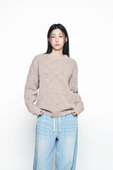25SS DESTROYED DENIM BANDING PANTS LIGHT BLUE