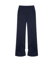 Sheer Layering Pants _ NAVY