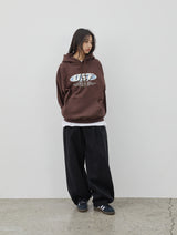USF Oval Logo Hoodie (Dark Brown)