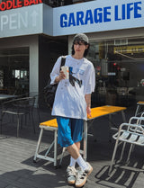 アスロンピグメントバミューダパンツ