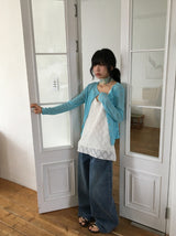 Tabby Summer Wide Denim Pants