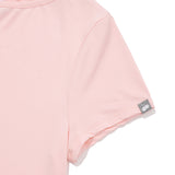 KIRSH LETTERING SLIM FIT T-SHIRT [SALMON]