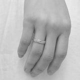 TEXTURE OF WAVE RING 002 (SILVER)
