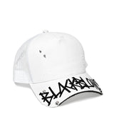 BBD Graffiti Logo Trucker Mesh Cap (White)