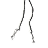 LONG STRING MESH BEANIE (BLACK)