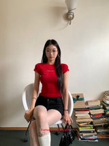 レッドライク半袖Tシャツ