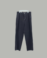Chiro Stitch Cotton Pants (Charcoal)