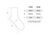 [5PACK] 1507 クラシックダブルアスレチックソックス_スノホワイト (Men's)