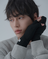 ベーシックフィンガーレスニットグローブ – 5 Colors