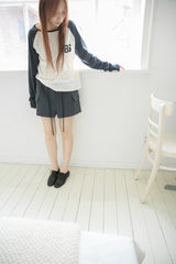 86 raglan long top(2colors)