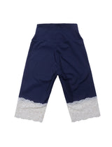 アンティークレースレギンス (Cream Charcoal / Blue Lemon / Cream Navy)