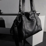 Utility Leather Boston Shoulder Cross bag (1color / DP777516758412)