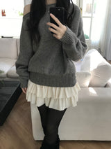 Lua Cancan Mini Skirt (one color)