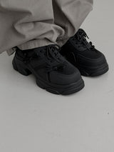 1202 Ribbon Platform Sole Sneakers (6cm)
