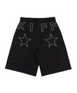 KIFF Star Cotton Shorts (Black) K25QC690