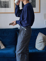 ASCLO TR Two Tuck Wide Slacks (3color)