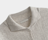 Clent Cashmere Collared Cardigan / 3 colors