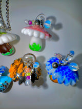 Trippy mushroom necklace.06 (5color)