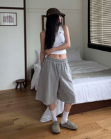 [Unisex]スタッドバミューダパンツ (2 color)