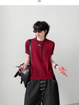 Kelly Muscle Fit Half Knit