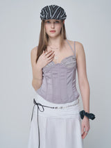 SPIRAL LEATHER BELT