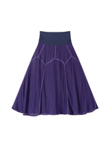 FOREST LONG SKIRT (PURPLE)