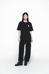 25SS ボックスベーシックロゴショートスリーブTシャツ ブラック