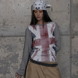 UNION JACK LONG SLEEVE (GRAY) F25ZB026