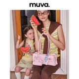 muva. 本革 エレガント 2WAY 通勤ショルダーバッグ
