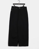 Bino back button Wide cotton pants