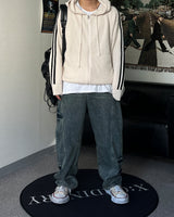 CB Track Knit Hood Zip-up (4C)
