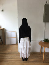 Charlotte Tiered Long Skirt (2color)