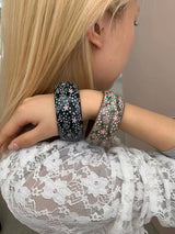 Flower pop color bangle(5c)
