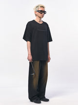C Wear オーバーサイズTシャツ BLACK