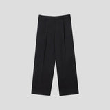 ASCLO Wool Herringbone Retro Jacket & Pants (Charcoal)