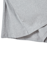 25FW シンプルボーダーライン半袖Tシャツ メランジ