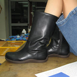 Keen 0005-1. Rubber Sole Mid-Leg Boots - 3colors