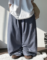 COOL STRIPE WIDE LONG PANTS 🪽🩵🥨🖤4COLOR