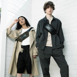Apple Leather&OrganicCotton Crossbodybag