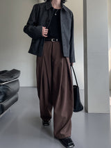 Light maxi wide slacks