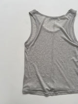 [Sleeveless SET] Tencel Layered Short Sleeve T-shirt