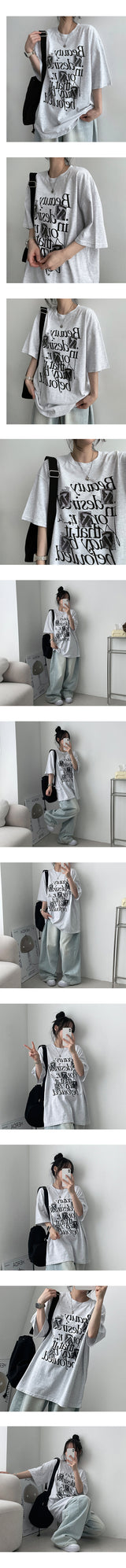 Angf vintage short-sleeved T-shirt
