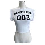  Player003 Crop Half Sleeve T-shirt (3 colors)