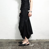 VOLUME POCKET STRUCTURED SKIRT