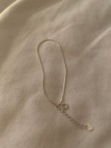 (silver925) シンプルスネークラインブレスレット *silver