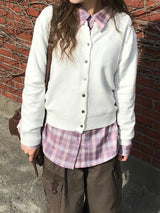 woorong round cardigan