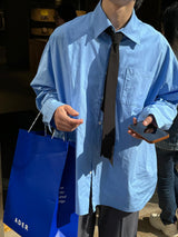ASCLO Linen Box Fit Shirt (4color)