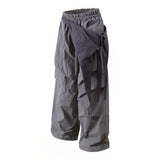Wrap Drape Wide Pants 232469293
