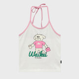 Vintage graphic ringer sleeveless