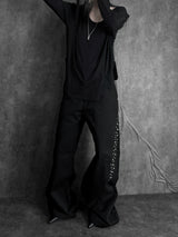 shine studded cotton pants (2color)